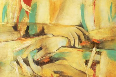 Entre Mis Manos IV by Gabriela Villarreal canvas print