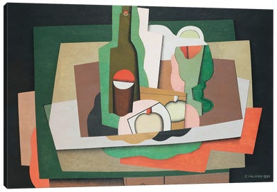 Still Life On A Table (Nature Morte Sur Une Table), 1925 Canvas Art Print