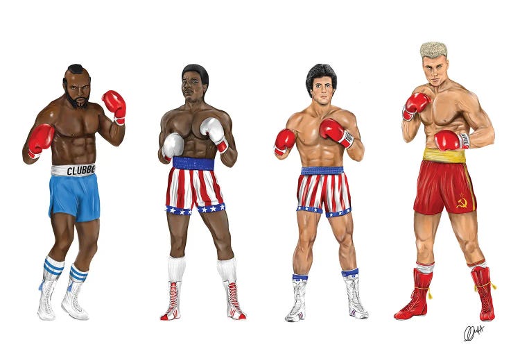 Rocky And Co. by Gav Norton wall art