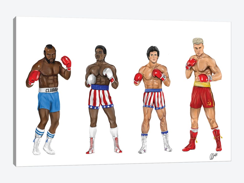 Rocky And Co. by Gav Norton 1-piece Canvas Print