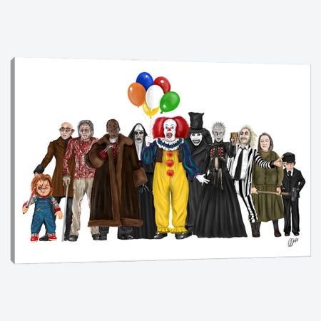 Pennywise And Co. Canvas Print #GVR37} by Gav Norton Canvas Art