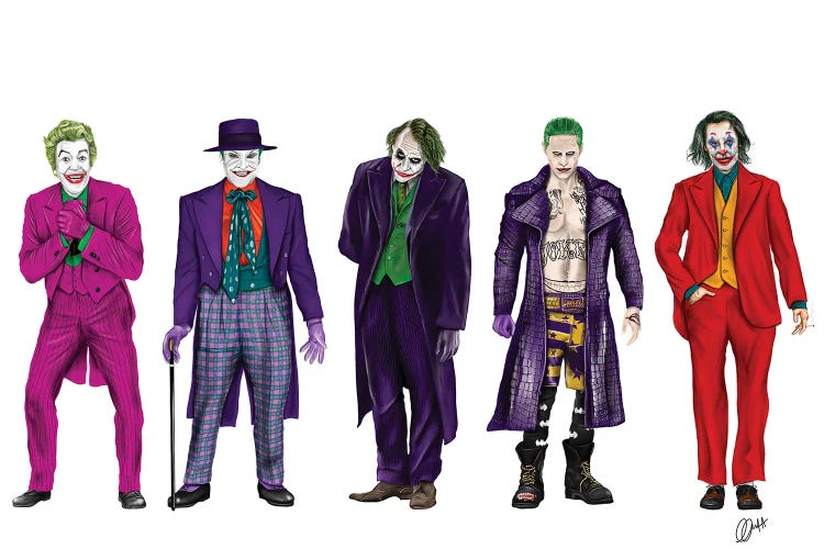 Evolution Of The Joker