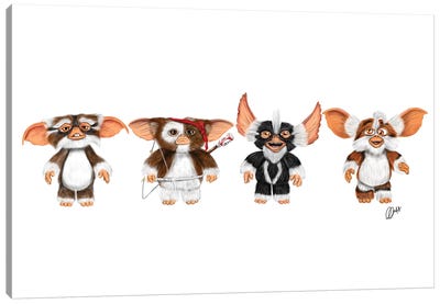 Gizmo And Co. Canvas Art Print