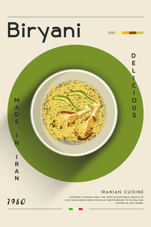 Biryani by GastroWorld wall art