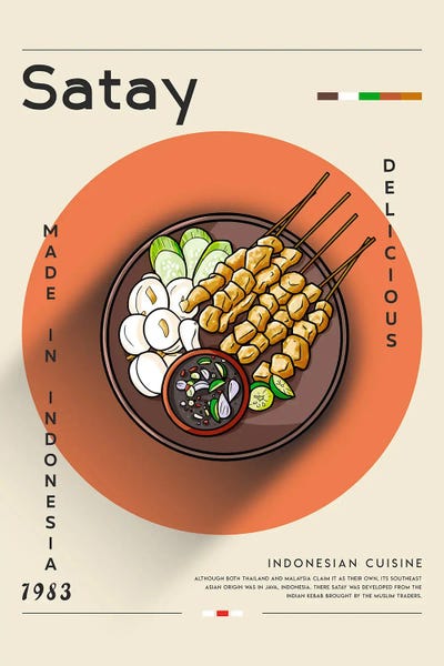 Southeast Asian Culture: Satay I by GastroWorld