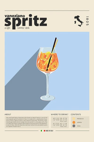 Food & Drink Posters: Spritz by GastroWorld