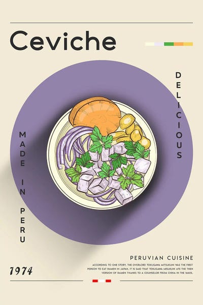 Food & Drink Posters: Ceviche by GastroWorld