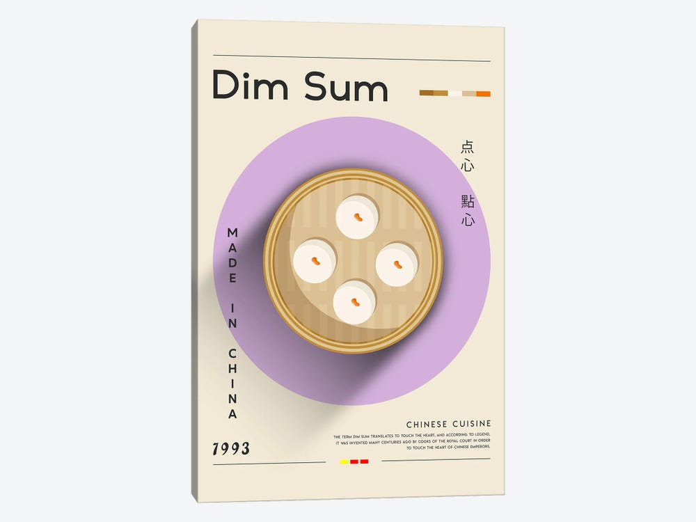 Dim Sum I by GastroWorld 1-piece Canvas Wall Art