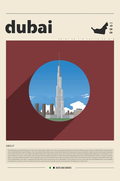 Middle Eastern Culture: Dubai City by GastroWorld