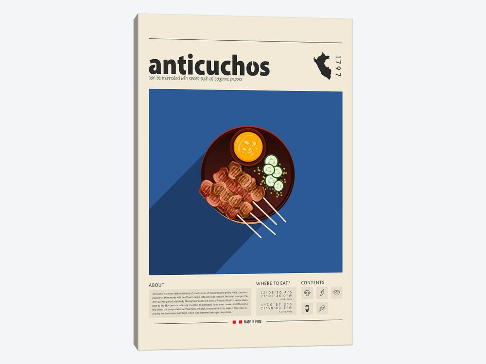 Anticushos by GastroWorld 1-piece Art Print