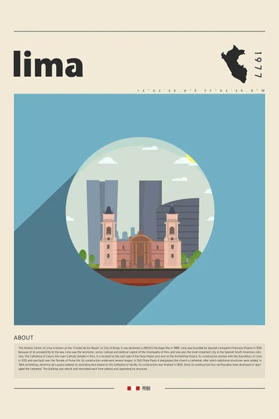 South American Culture: Lima City by GastroWorld