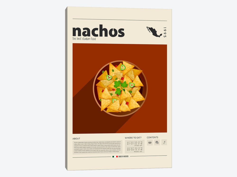 Nachos by GastroWorld 1-piece Art Print
