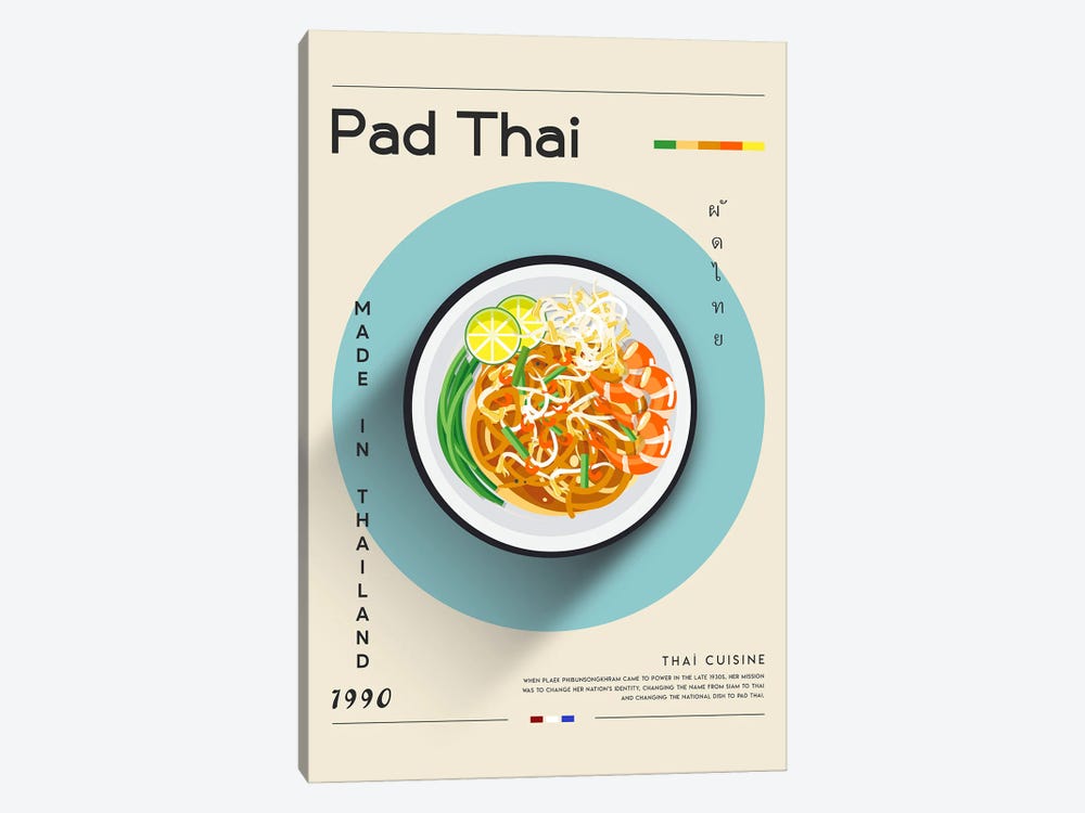 Pad Thai I by GastroWorld 1-piece Canvas Wall Art