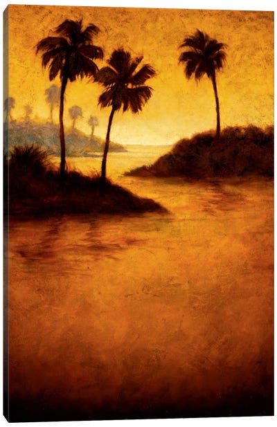 Lagoon II Canvas Art Print