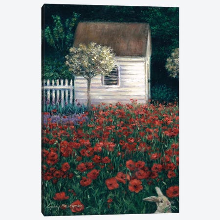 Easter Poppies (Williamsburg, Virginia) Canvas Print #GYB11} by Gulay Berryman Canvas Print