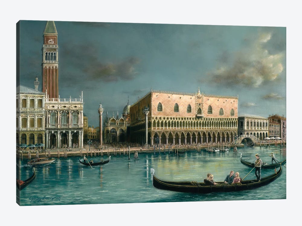 Holiday In Venice by Gulay Berryman 1-piece Art Print