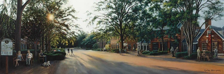 Merchants Square In The Late Afternoon (Williamsburg, Virginia)