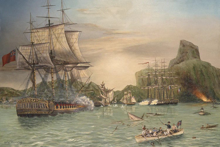 The Battle Of Grand Port, Mauritius