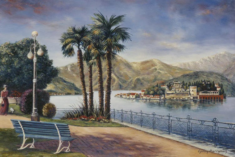 View Of Isola Bella From Stresa, Lake Maggiore