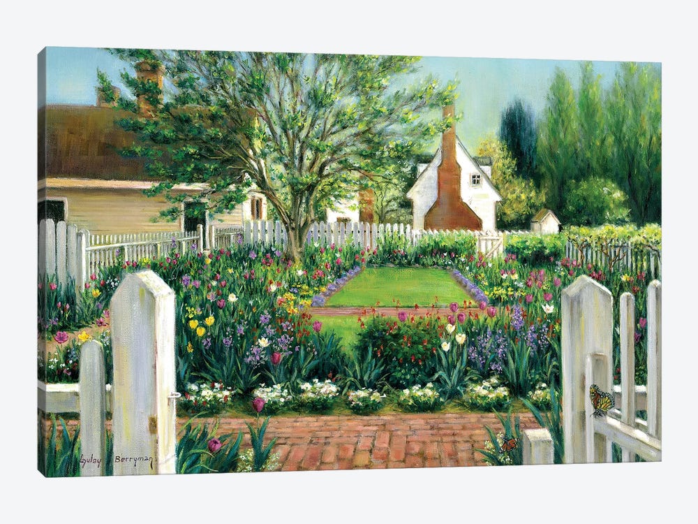 Springtime In Williamsburg (Williamsburg, Virginia) by Gulay Berryman 1-piece Canvas Artwork