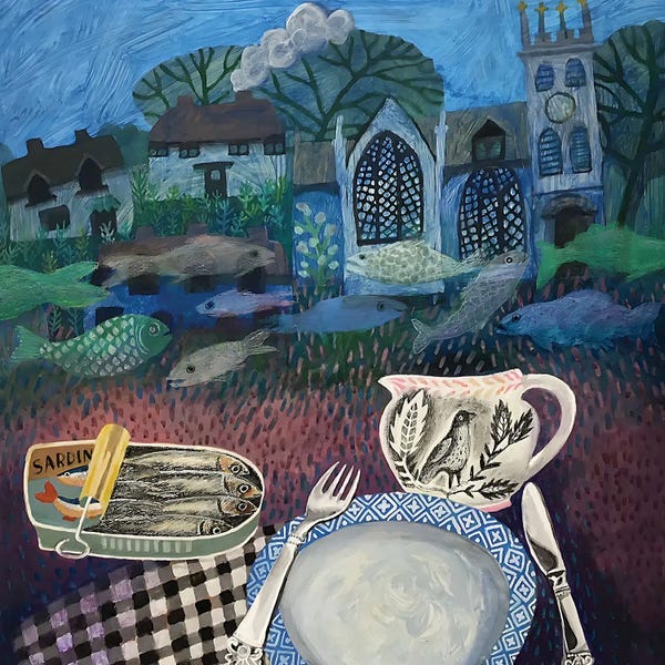 Places Of Worship: Song Of The Breakfast Sardines by Gertie Young
