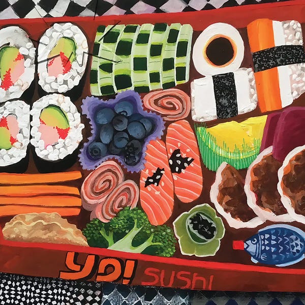 Sushi: Bento Box by Gertie Young