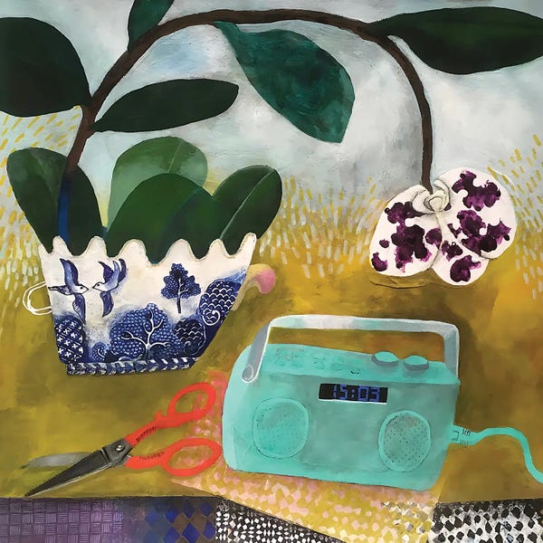 Orchids: Afternoon Drama On IV by Gertie Young