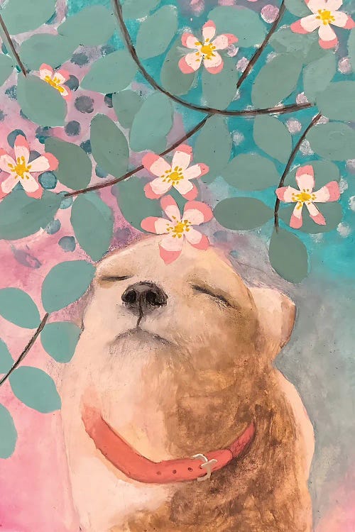 Dog Rose by Gertie Young wall art