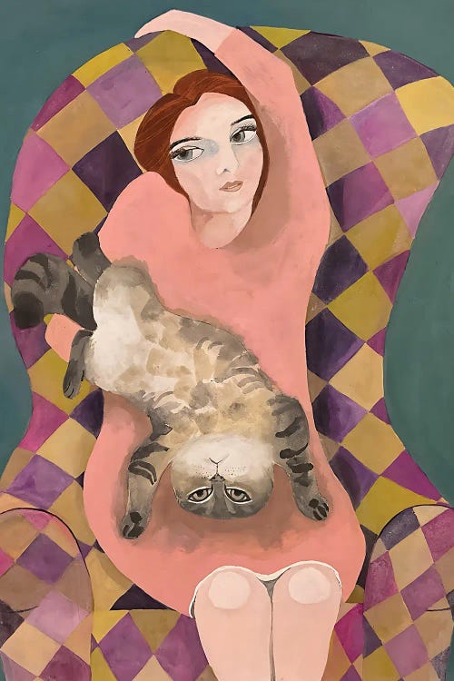 Hanging About by Gertie Young wall art