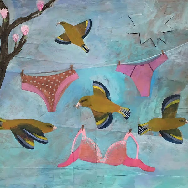 Blossoms: Nesting by Gertie Young