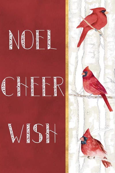 Cardinals: Noel Cheer Wish by Janice Gaynor