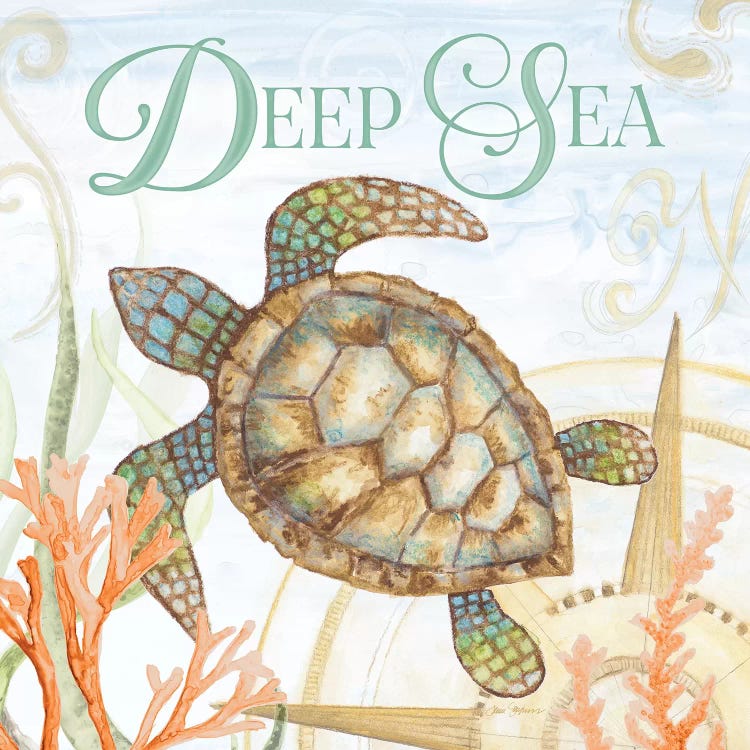 Deep Sea by Janice Gaynor wall art