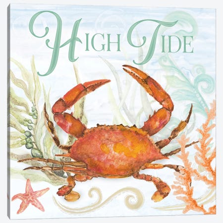 High Tide Canvas Print #GYN2} by Janice Gaynor Canvas Print