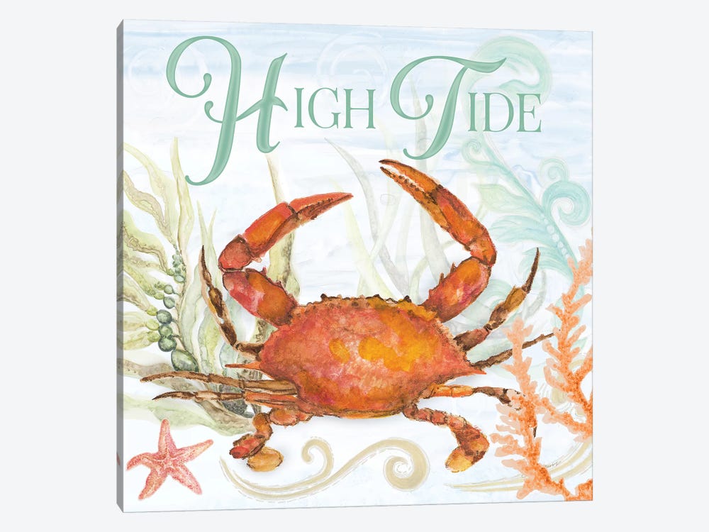 High Tide by Janice Gaynor 1-piece Canvas Artwork