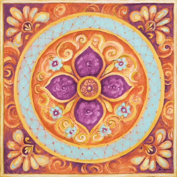 Pink Medallion II