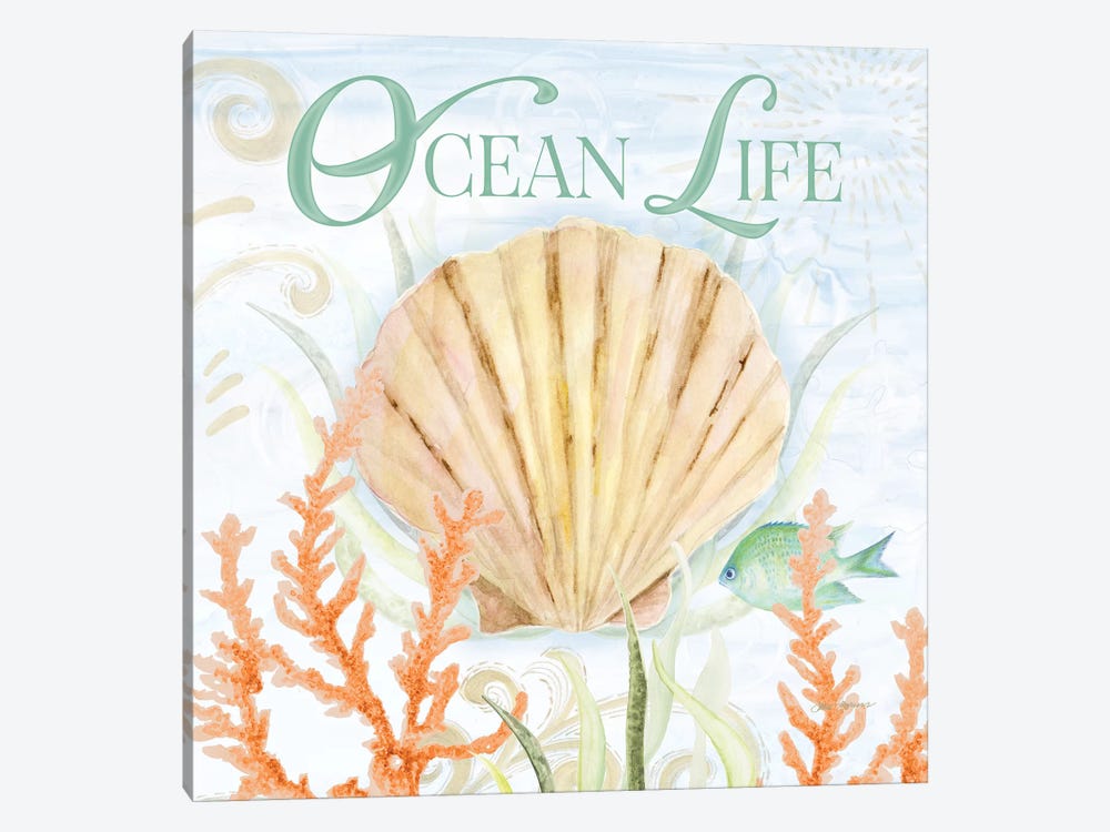 Ocean Life by Janice Gaynor 1-piece Art Print