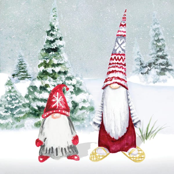 Gnomes: Gnomes on Winter Holiday II by Janice Gaynor