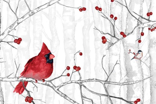 Rustic Winter: Holiday Tales Rectangle by Janice Gaynor