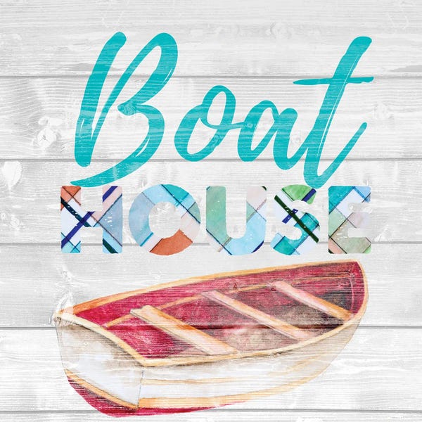 Gingham: Boat House by Janice Gaynor