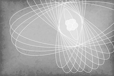 Atom by GetYourNerdOn canvas print