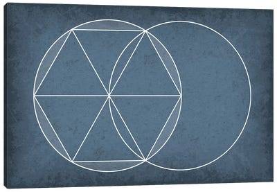 Euclidean Geometry Canvas Art Print - Mathematics Art
