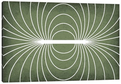 Magnetic Field Canvas Art Print
