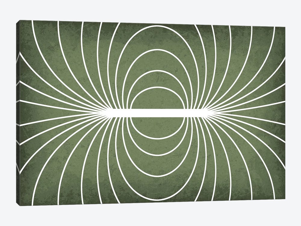 Magnetic Field by GetYourNerdOn 1-piece Canvas Art Print