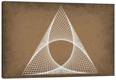Parabolic Curve Canvas Art Print - Mathematics Art