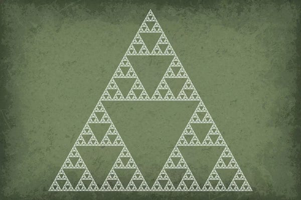GetYourNerdOn: Sierpinski Triangle Fractal by GetYourNerdOn