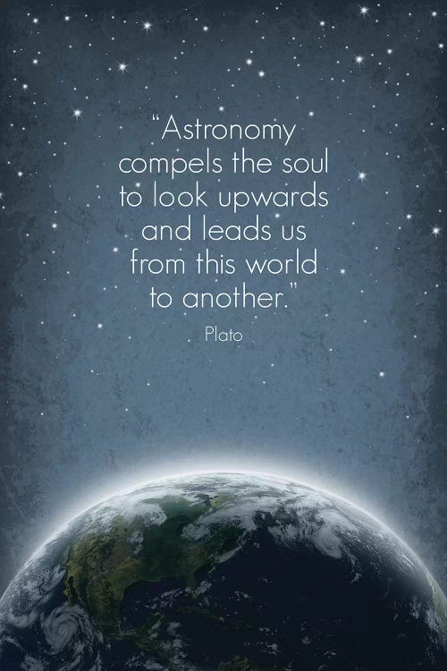 Plato Astronomy Quote