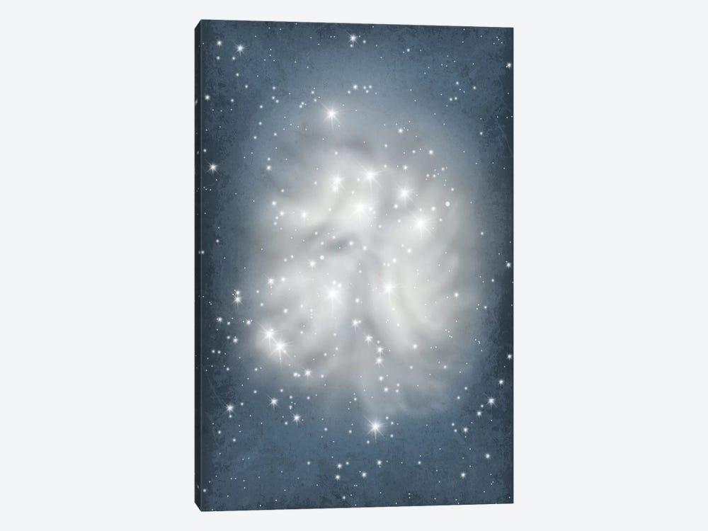 Pleiades Star Cluster Illustration by GetYourNerdOn 1-piece Canvas Wall Art