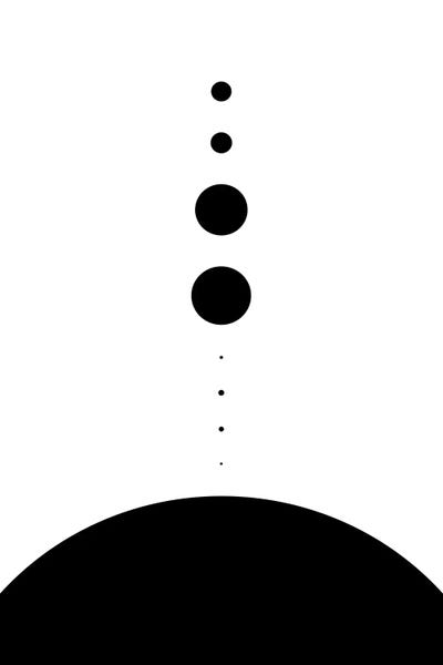 Kids Map Art: Planets to Scale II by GetYourNerdOn