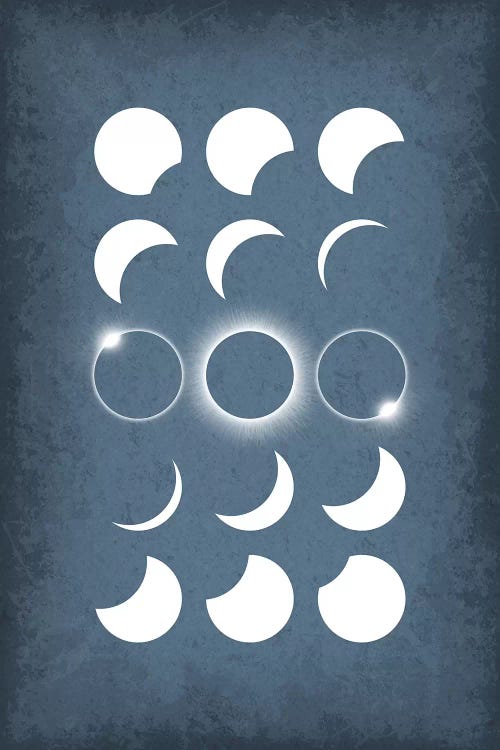 Solar Eclipse II by GetYourNerdOn wall art