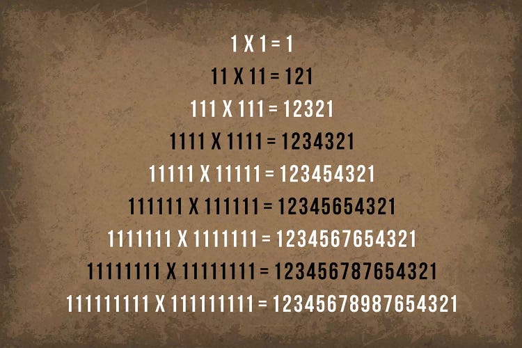 Multiplication Palindromes